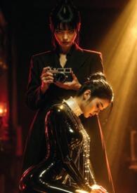 光影下的少女头像